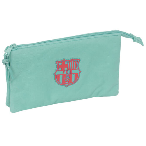 FC Barcelona triple pencil case