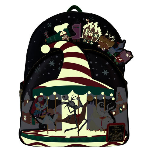 Mochila Journey to Christmas Town Pesadilla Antes de Navidad Disney Loungefly