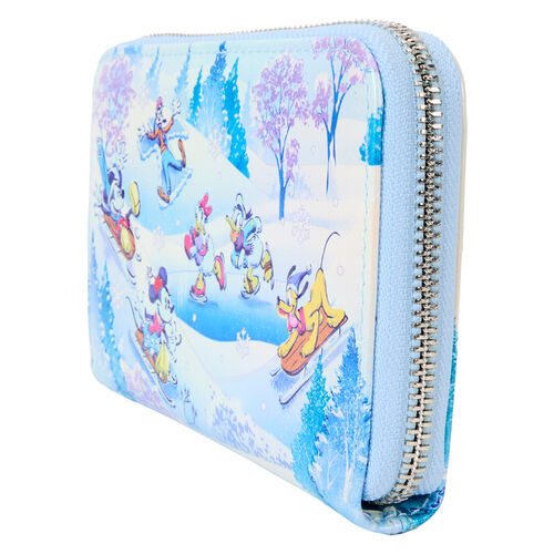 Cartera Winter Wonderland Mickey and Friends Disney Loungefly