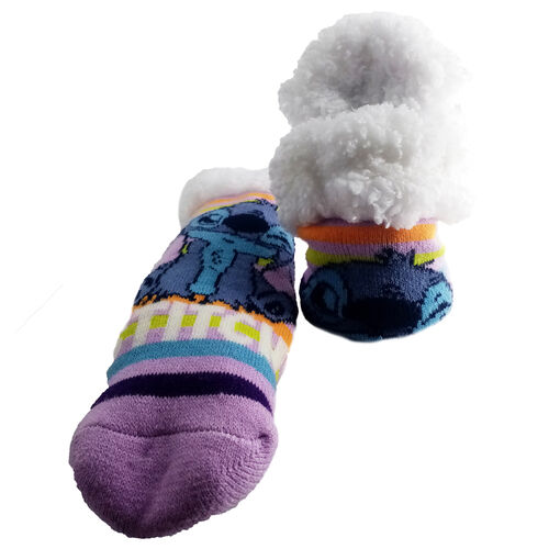 Disney Stitch adult Anti-slip sherpa socks