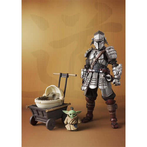 Star Wars Ronin Mandalorian Beskar Armor & Grogu figure 18cm