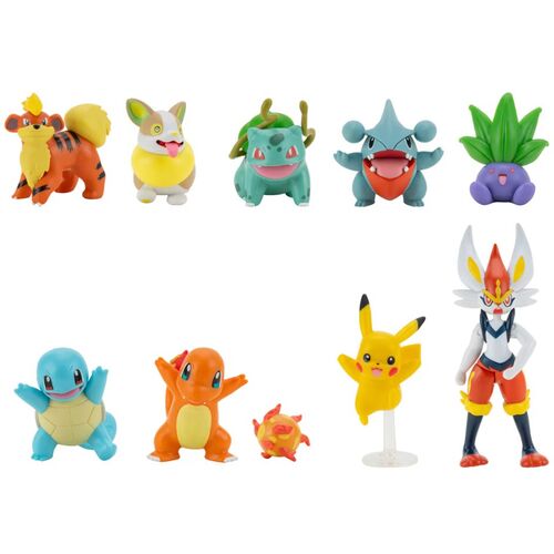 Blister 10 figuras Battle Ready Pokemon