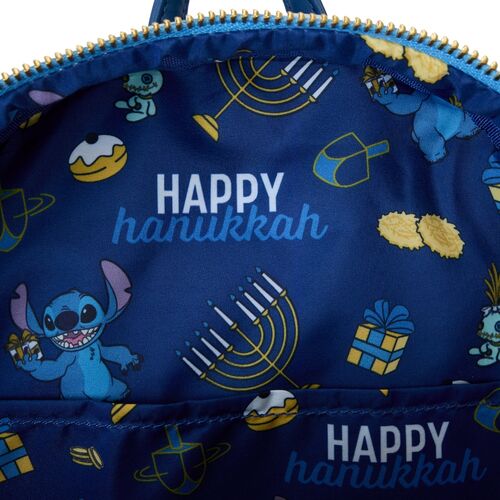 Mochila Menorah Stitch Disney Loungefly