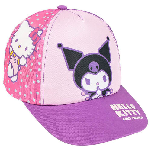 Hello Kitty Kuromi cap