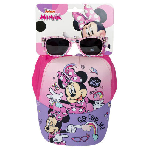 Disney Minnie set cap + sunglasses