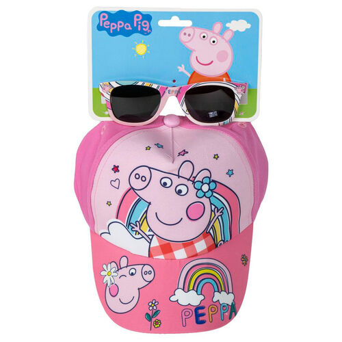 Peppa Pig set cap + sunglasses