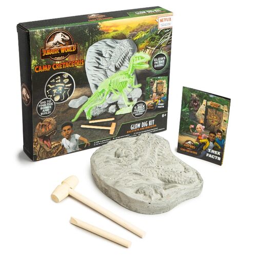 Kit Excavacion Brillante Camp Cretaceaous Jurassic World