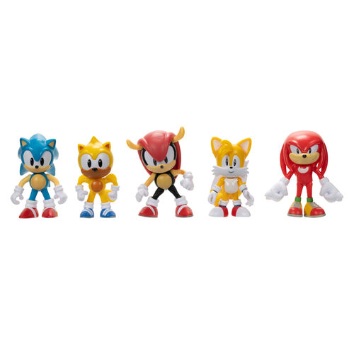 Sonic the Hedgehog pack 5 figures 6cm