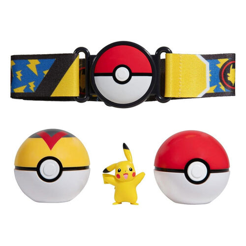 Pokemon Pikachu Poke Ball Belt set assorted