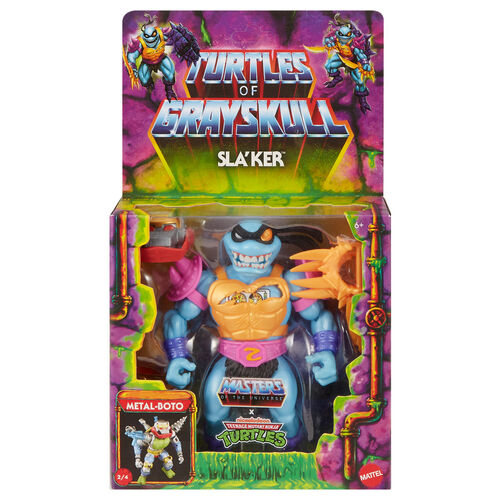 Figura Sla'Ker Turtles of Grayskull Masters of the Universe 14cm