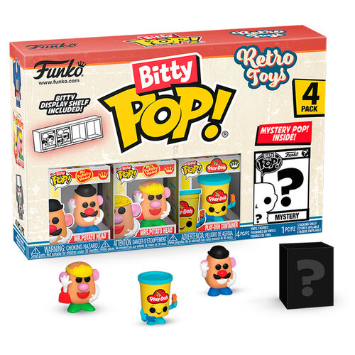 Blister 4 figures Bitty POP Mr Potato Head