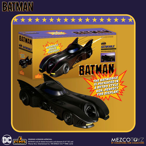 Figura Batmobile Batman 1989 Universe DC Comics