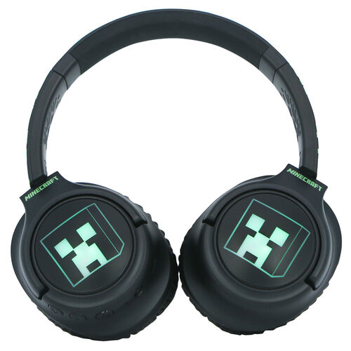 Minecraft wireless LED headphones