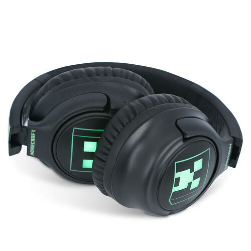 Minecraft wireless LED headphones