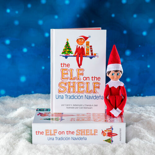 Set Cuento + Mueco Elfo The Elf On the Shelf espaol