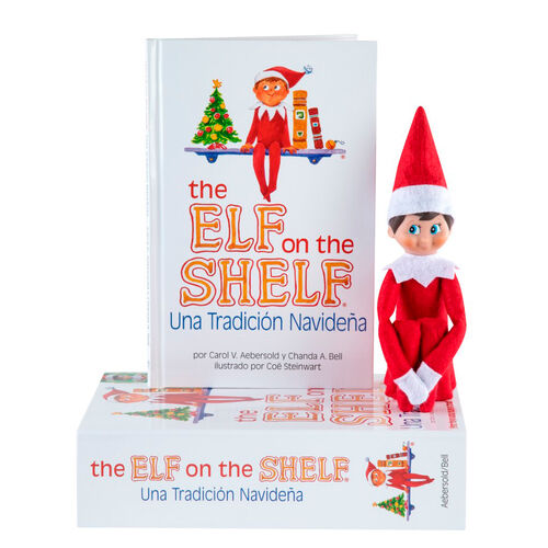 Set Cuento + Mueco Elfo The Elf On the Shelf espaol