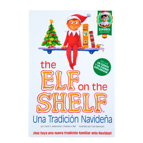 Set Cuento + Mueco Elfo The Elf On the Shelf espaol