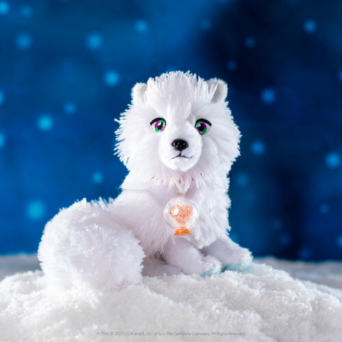 Spanish Elf Pets Story + plush toy Fox Artic set