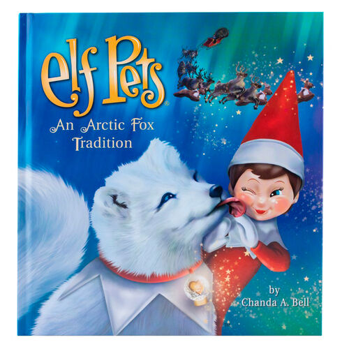 Spanish Elf Pets Story + plush toy Fox Artic set