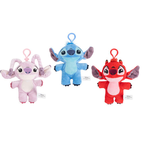 Disney 12cm Stitch - Stitch & Friends plush keychain 13cm