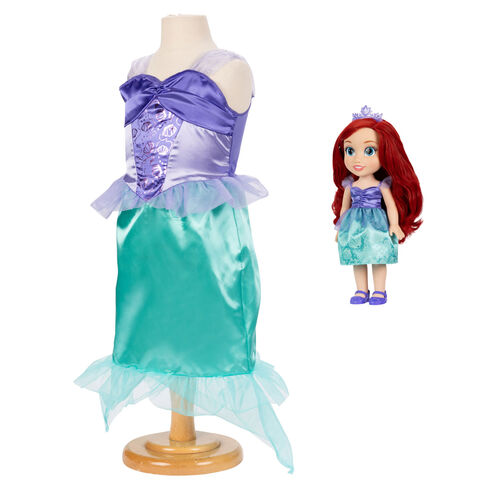 Disney The Little Mermaid Ariel doll + costume 38cm