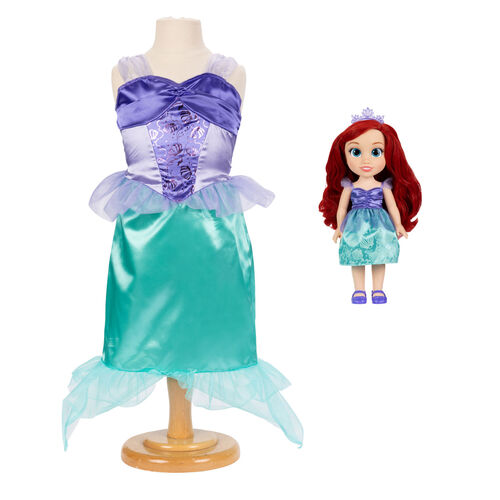 Disney The Little Mermaid Ariel doll + costume 38cm