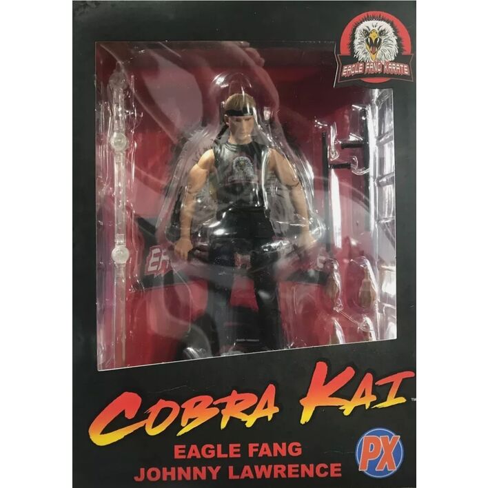 Figura Johnny Lawrence Eagle Cobra Kai Previews Exclusive 18cm