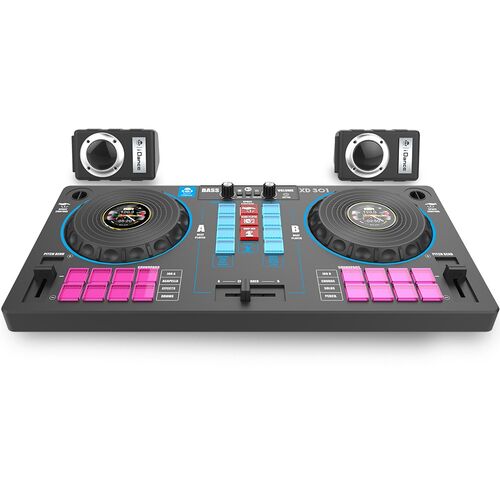 Portable DJ Station Speakers and Spatial Control 14 in 1