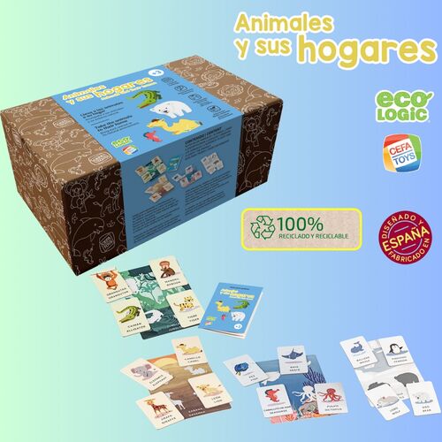 Juego Animales y Sus Hogares