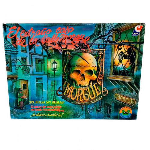 Spanish The Strange Case in Morgue Street board game