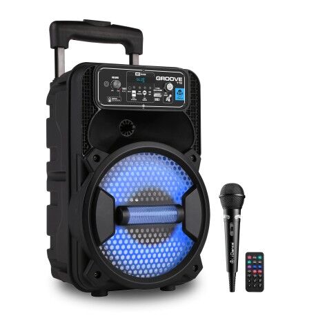 Portable Speaker with Microphone and Remote Control