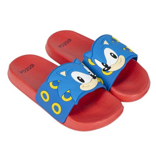 Sonic the Hedgehog flip flops