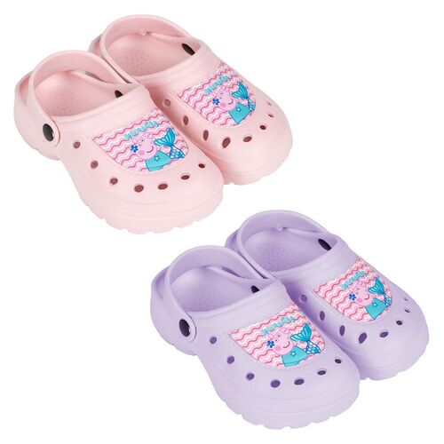 Peppa Pig assorted beach clog