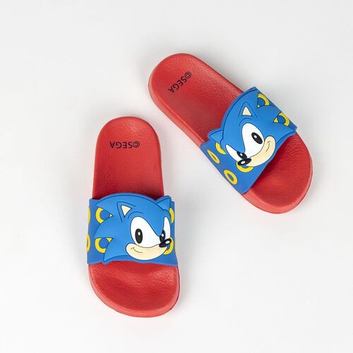 Sonic the Hedgehog flip flops