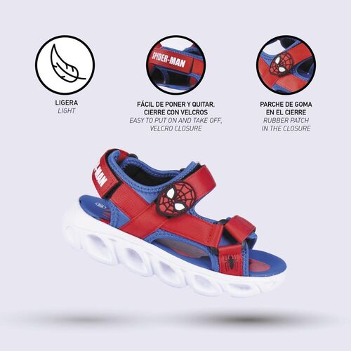 Sandalias deportivas Spiderman Marvel