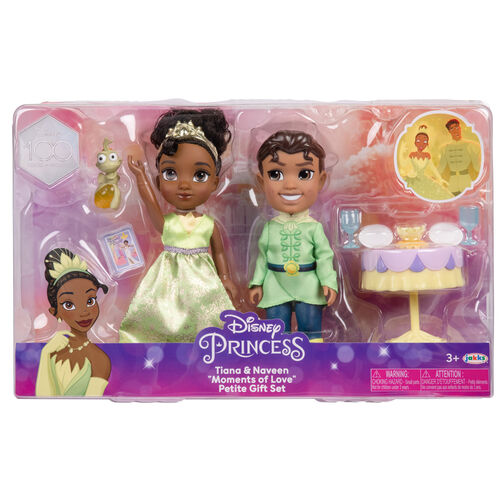 Muñeca Tiana + Naveen Tiana y el Sapo Disney 15cm