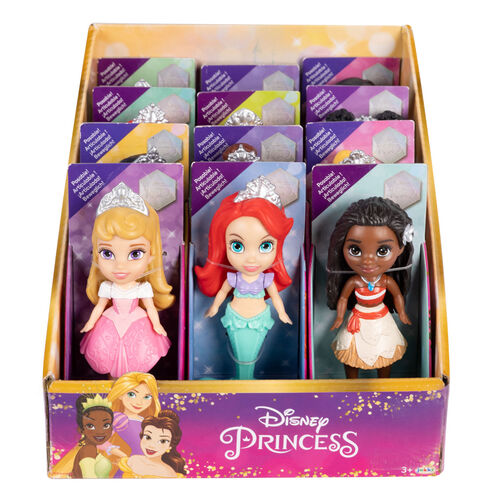 Muñeca Mini Princesas Disney 8cm surtido