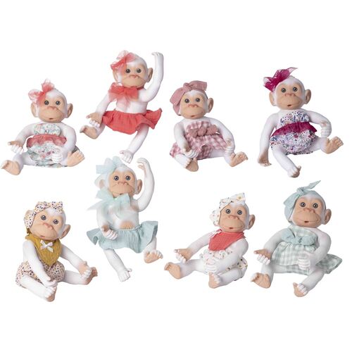 Baby doll reborn monkey assorted