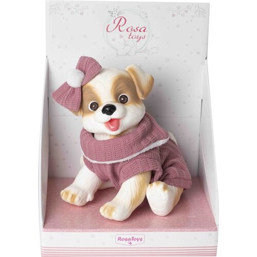 Baby doll reborn puppy romper and bow doll