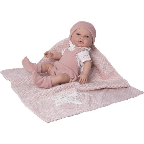 Baby doll reborn newborn with musical blanket