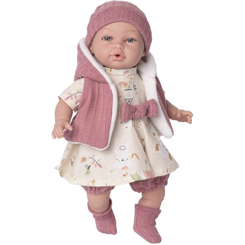 Baby doll reborn Daniela waistcoat sound