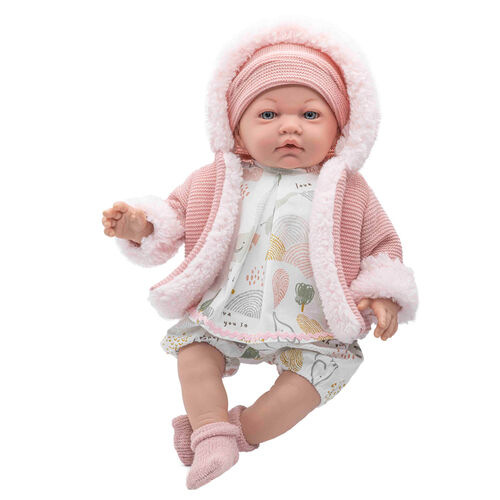 Baby doll reborn Daniela Mia jacket sounds