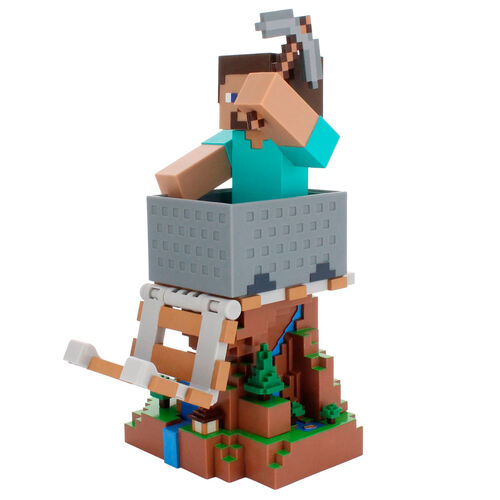 Cable Guy soporte sujecion Steve Minecraft 20cm