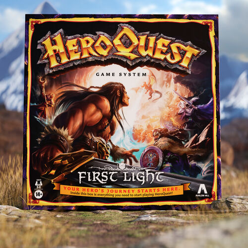 Juego mesa First Light Hero Quest español