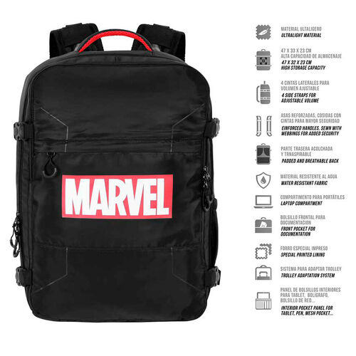 Mochila Comics Marvel 49cm