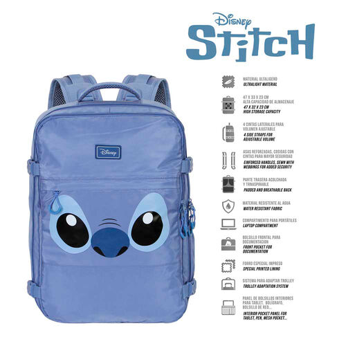 Mochila Stitch Disney 49cm