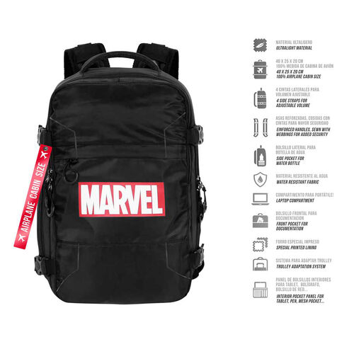 Mochila Comics Marvel 40cm