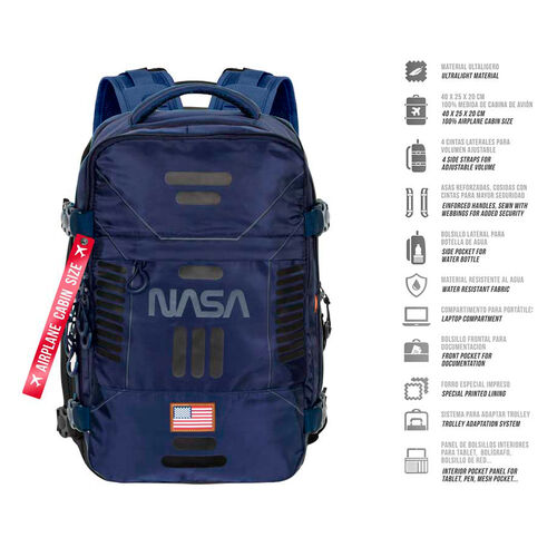 Mochila Spaceship NASA 40cm