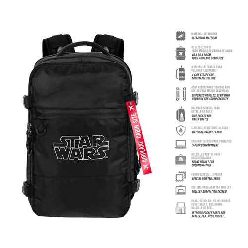 Mochila Logo Star Wars 40cm