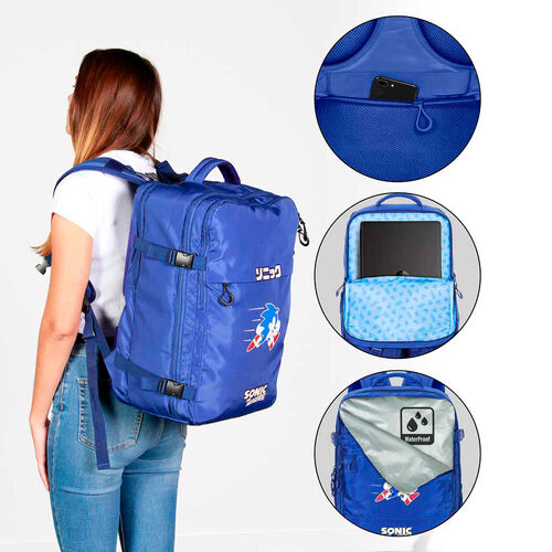 Sonic the Hedgehog backpack 40cm